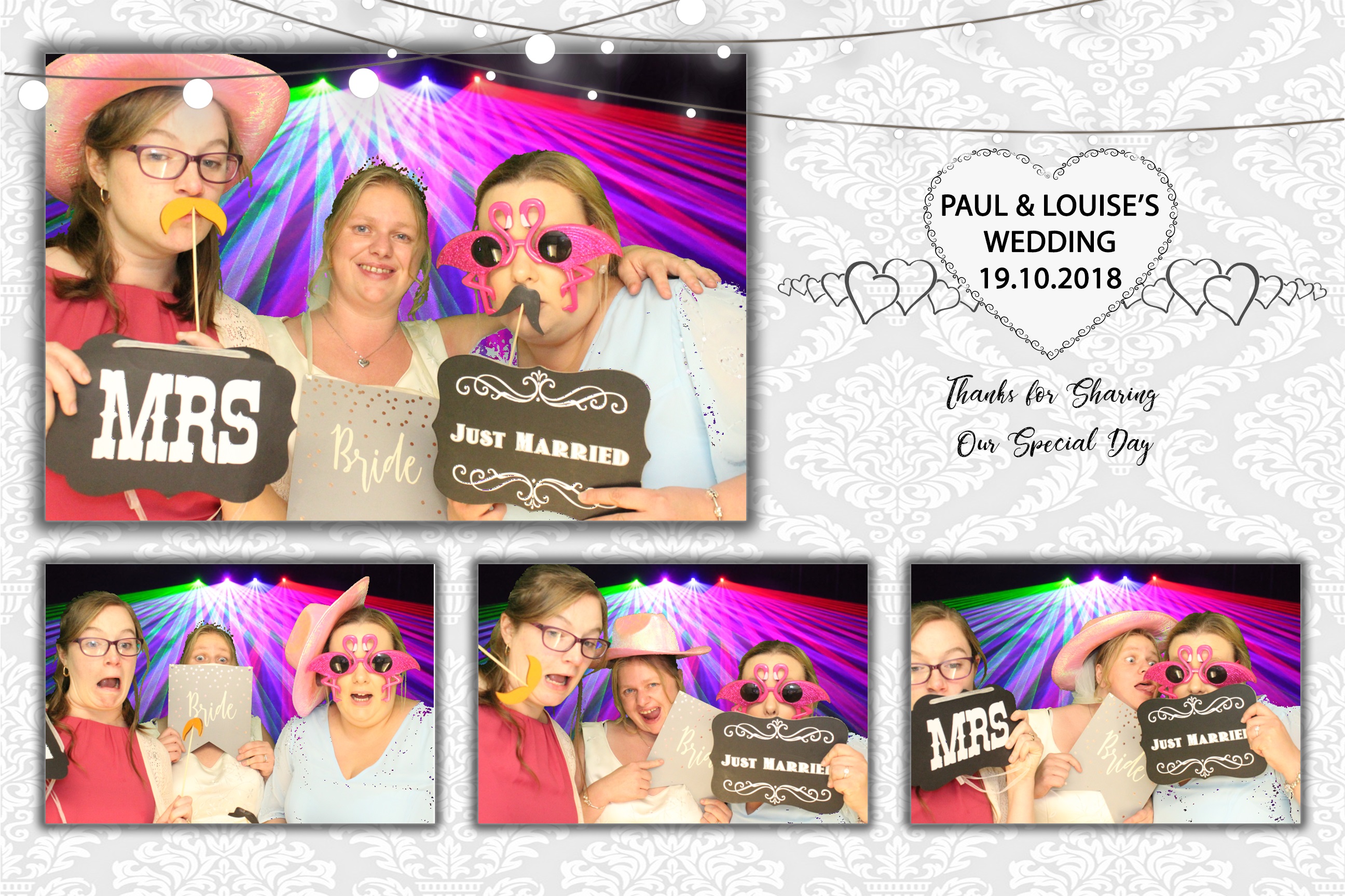Paul and Louise's Wedding  | View more photos from the event at images.mobile-photo-booth.com/u/MobilePhotoBoothUK/Paul-and-Louises-Wedding